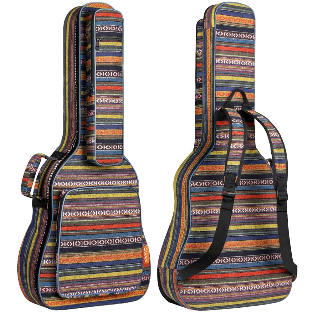 Amazon.com: CAHAYA Acoustic Guitar Bag with Neck Cradle
